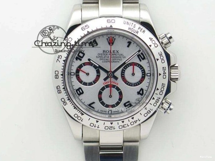 MiroTime 0420 Daytona 116503 SS YG Noob 1:1 Best Edition 904L SS Case and Bracelet White Dial SA4130 V WellDesigned 3176